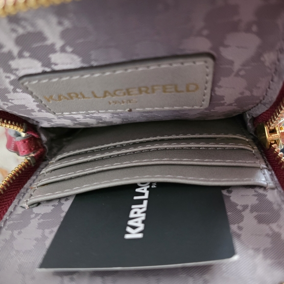 Karl Lagerfeld Paris Maybelle Heart Crossbody Bag - Picture 7 of 7